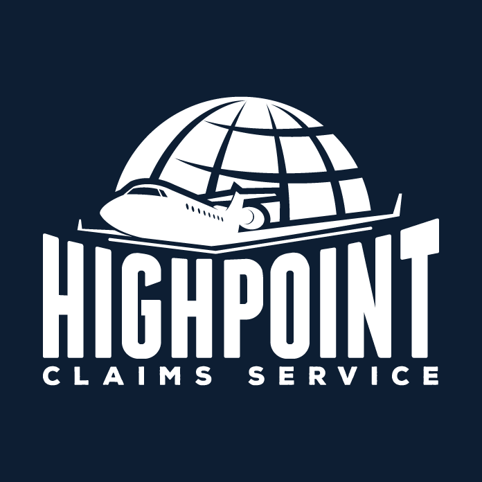 Image of the HP Claims Service logo, featuring HP Claims Service and highlighting their website services.